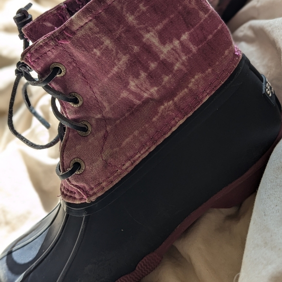 Girls Spring Waterproof Sperry Duck Boots - Picture 7 of 8